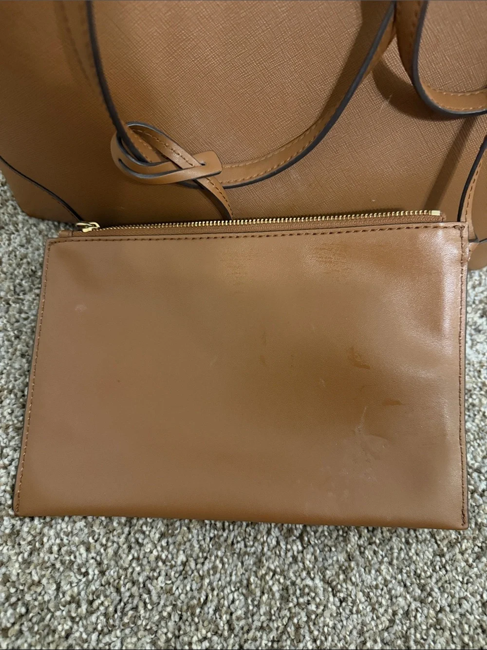 Michael Kors purse with Matching Pouch